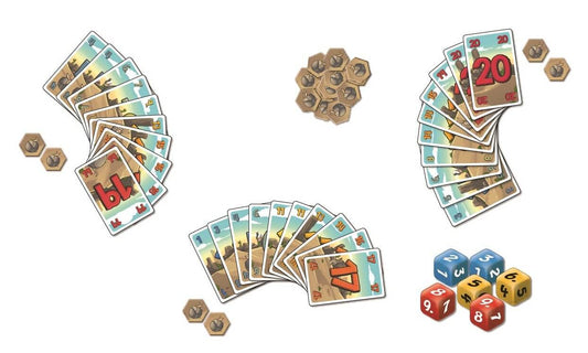 Armadillo: juego de cartas y dados, 20 minutos, desde 8 años
