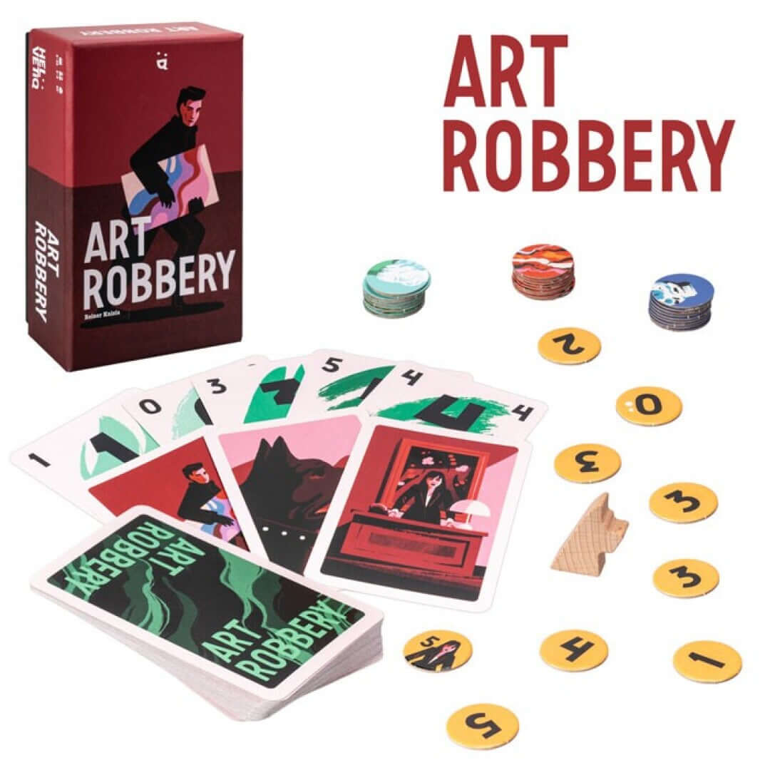 Art Robbery - Juego de mesa desde los 8 años - Mi Juego Bonito