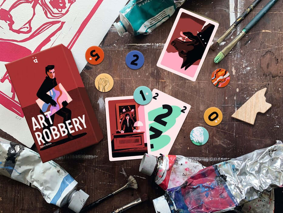 Art Robbery - Juego de mesa desde los 8 años - Mi Juego Bonito