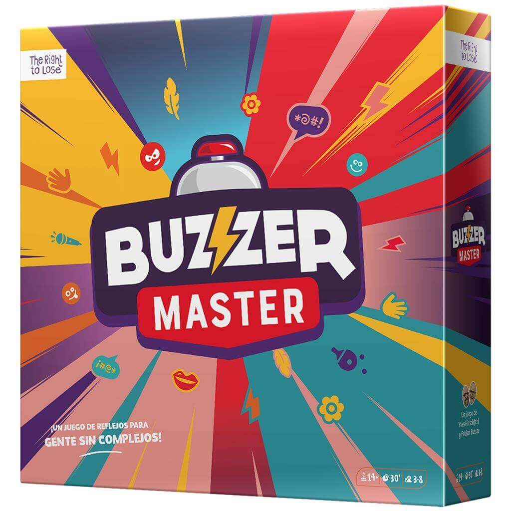 Buzzer Master - Juego de mesa - Asmodee - Desde 8 años