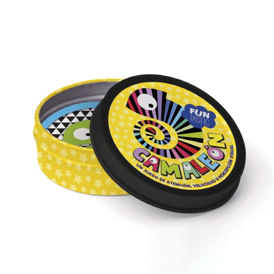 Camaleón – Funtastic - El juego de cartas y reflejos - 5+ años · 2-4 jugadores · 10 min
