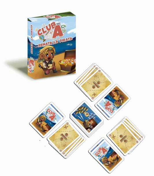 Club A Renata la Pirata - Juego de mesa - Atomo - Desde 8 años