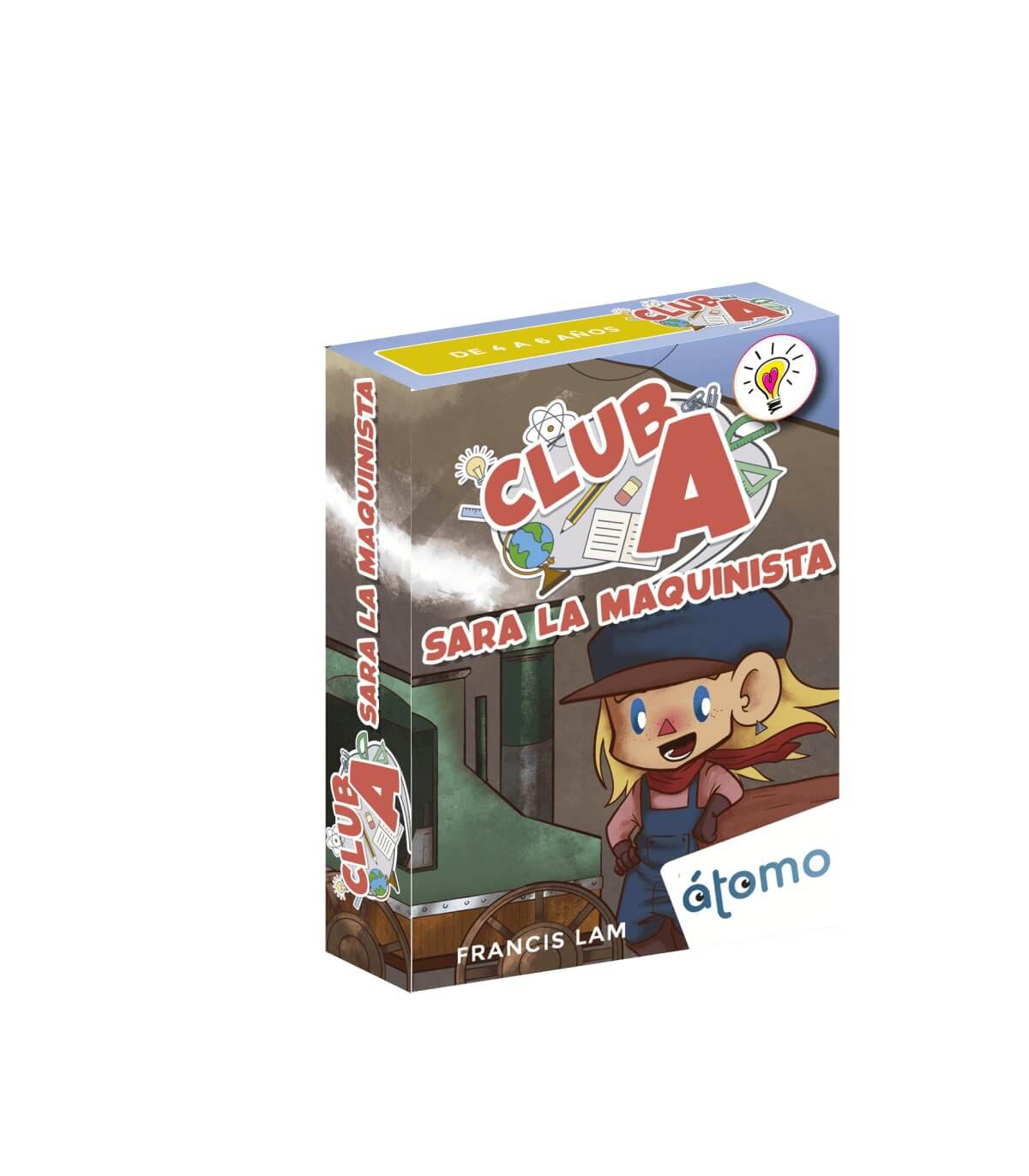CLUB A Sara la maquinista - Juego de mesa - Atomo - Desde 4 años