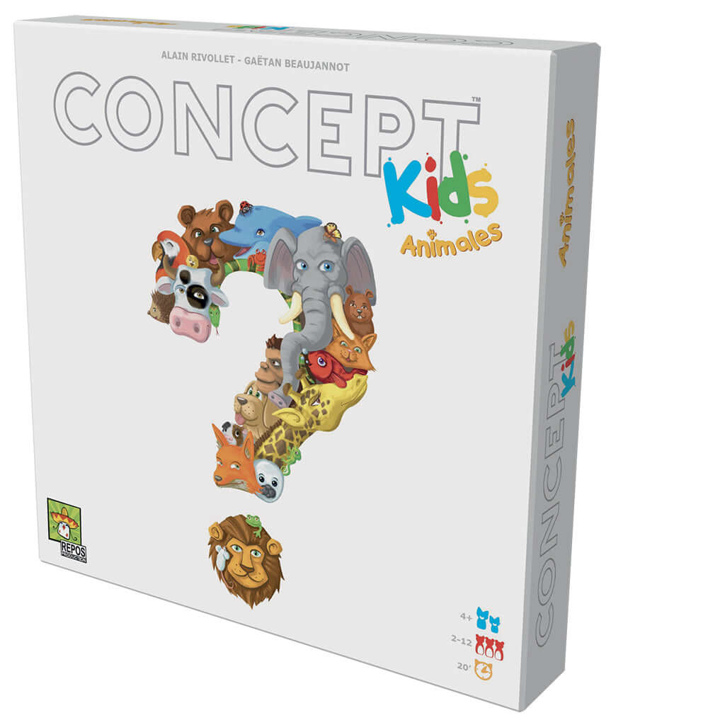 Concept Kids Animals - Juego de mesa - Asmodee - Desde 4 años Board Games