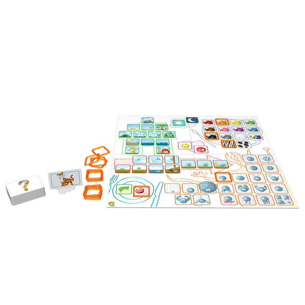 Concept Kids Animals - Juego de mesa - Asmodee - Desde 4 años Board Games