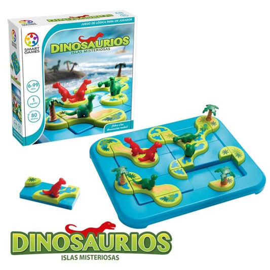Dinosaurios : Islas Misteriosas - Juego de mesa - SMART GAMES - Desde 6 años