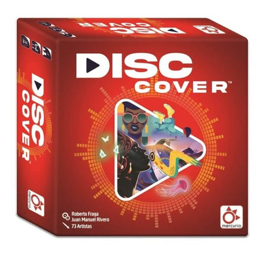 Disc Cover - Juego de mesa - Mercurio - Desde 7 años