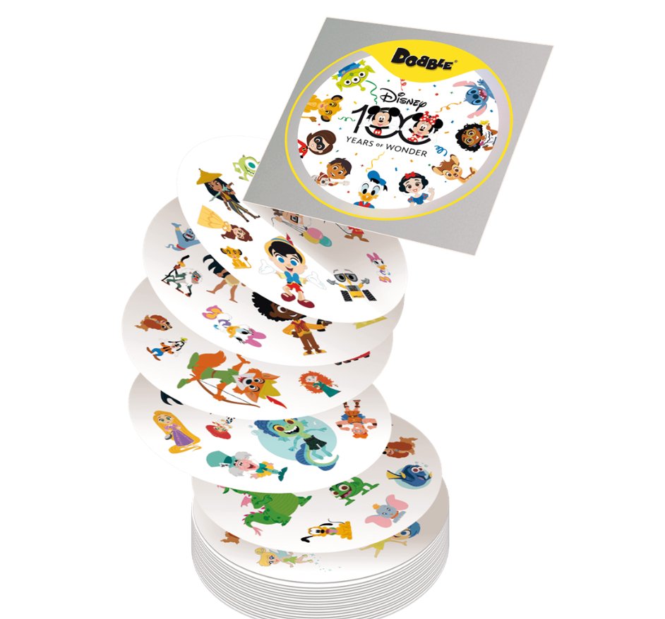 Disney 100 Dobble - Juego de mesa desde los 6 años - Mi Juego Bonito