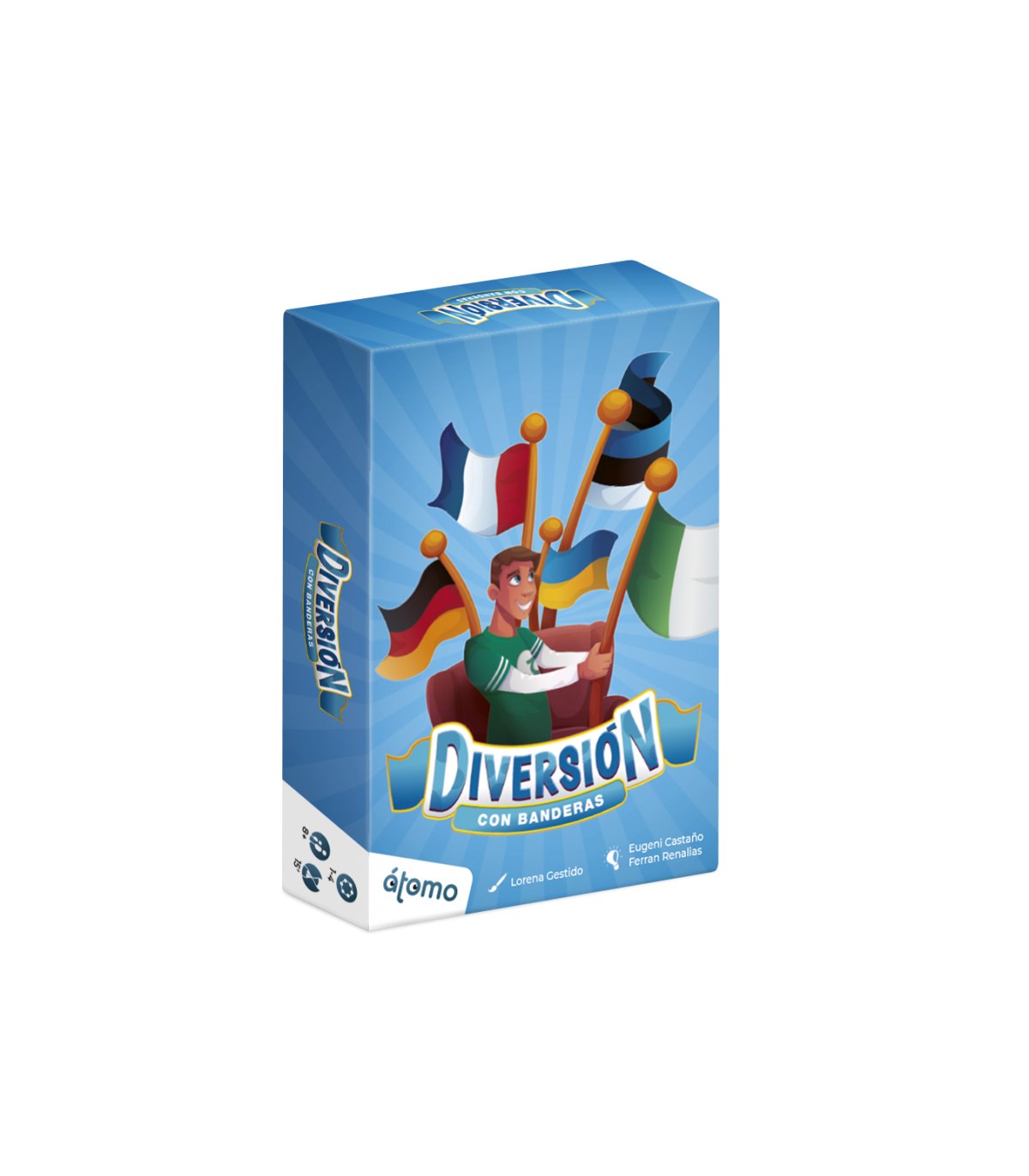 Diversión con Banderas - Juego de mesa desde los 8 años - Mi Juego Bonito