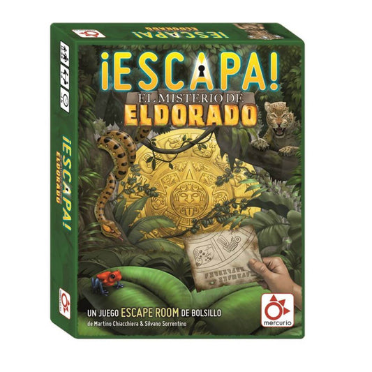 ¡Escapa! El misterio de El Dorado - Juego de mesa para más de 9 años