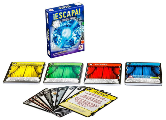 ¡Escapa! La prueba final - Juego de mesa para más de 9 años