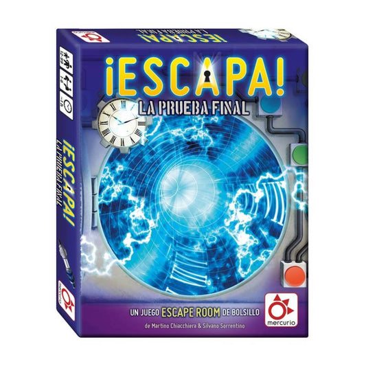 ¡Escapa! La prueba final - Juego de mesa para más de 9 años