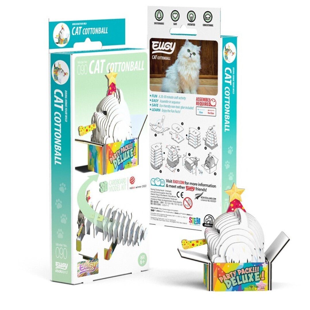 Eugy Mi Gato Cottonball - Eugy - Mi Juego Bonito