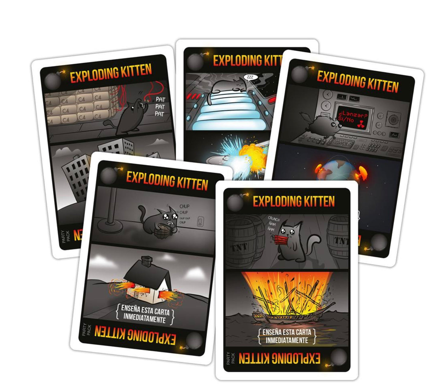 Exploding Kittens Party Pack - Juego de mesa - Asmodee - Desde 7 años Board Games