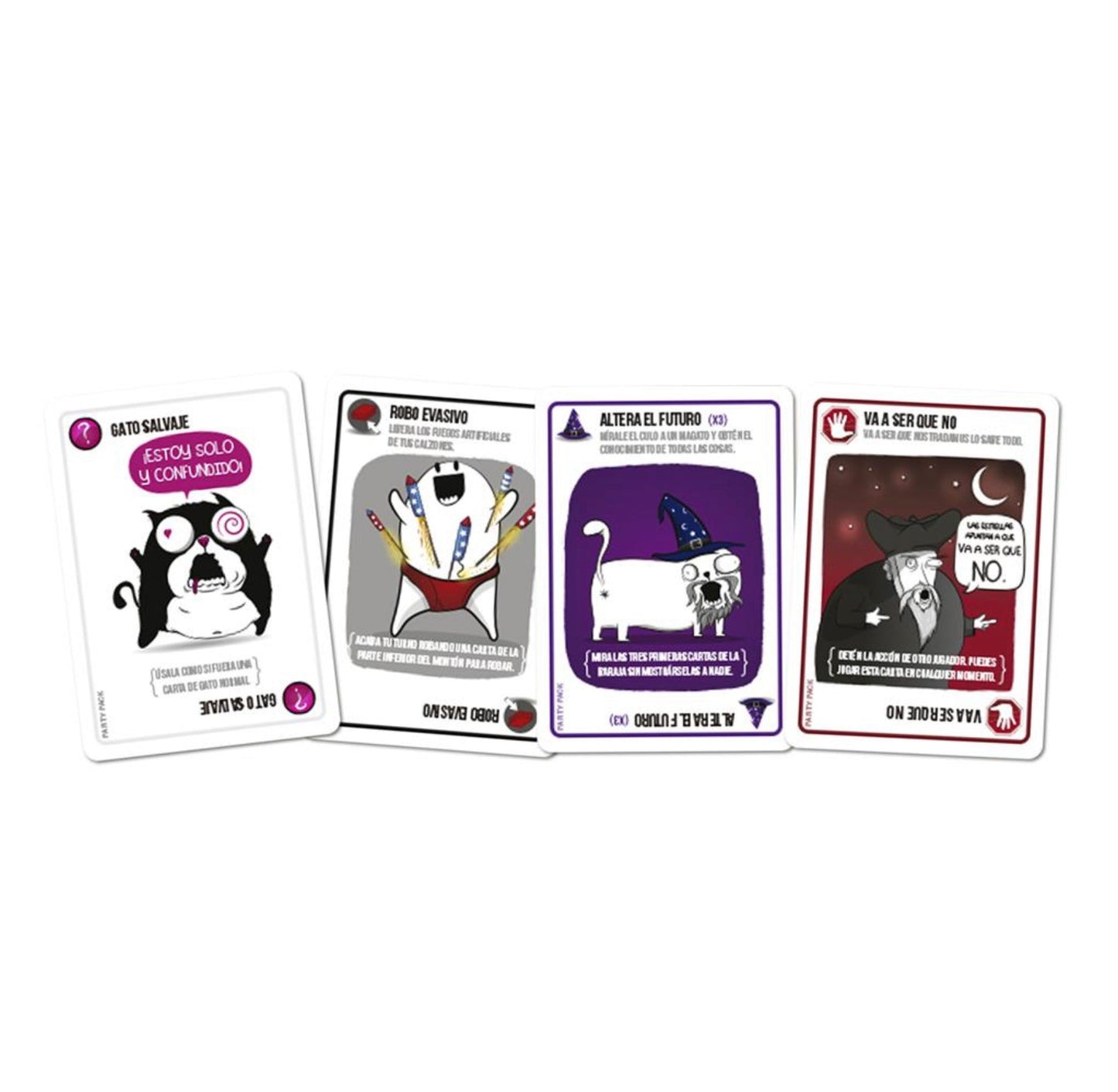 Exploding Kittens Party Pack - Juego de mesa - Asmodee - Desde 7 años Board Games
