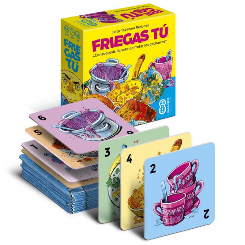 Friegas tú Juego de Cacahuete games desde los 8 años