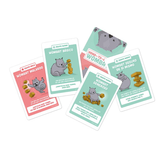 Hand to Hand Wombat - Juego de mesa - Asmodee - Desde 7 años