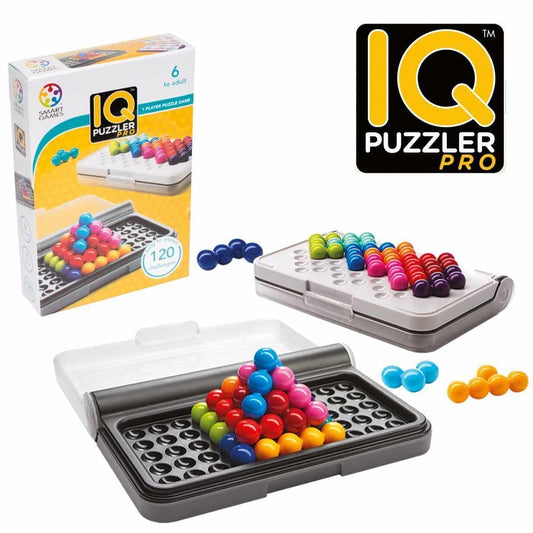 IQ Puzzler Pro – Lógica espacial para llevar a cualquier parte · 6+ · 1 jugador · SmartGames