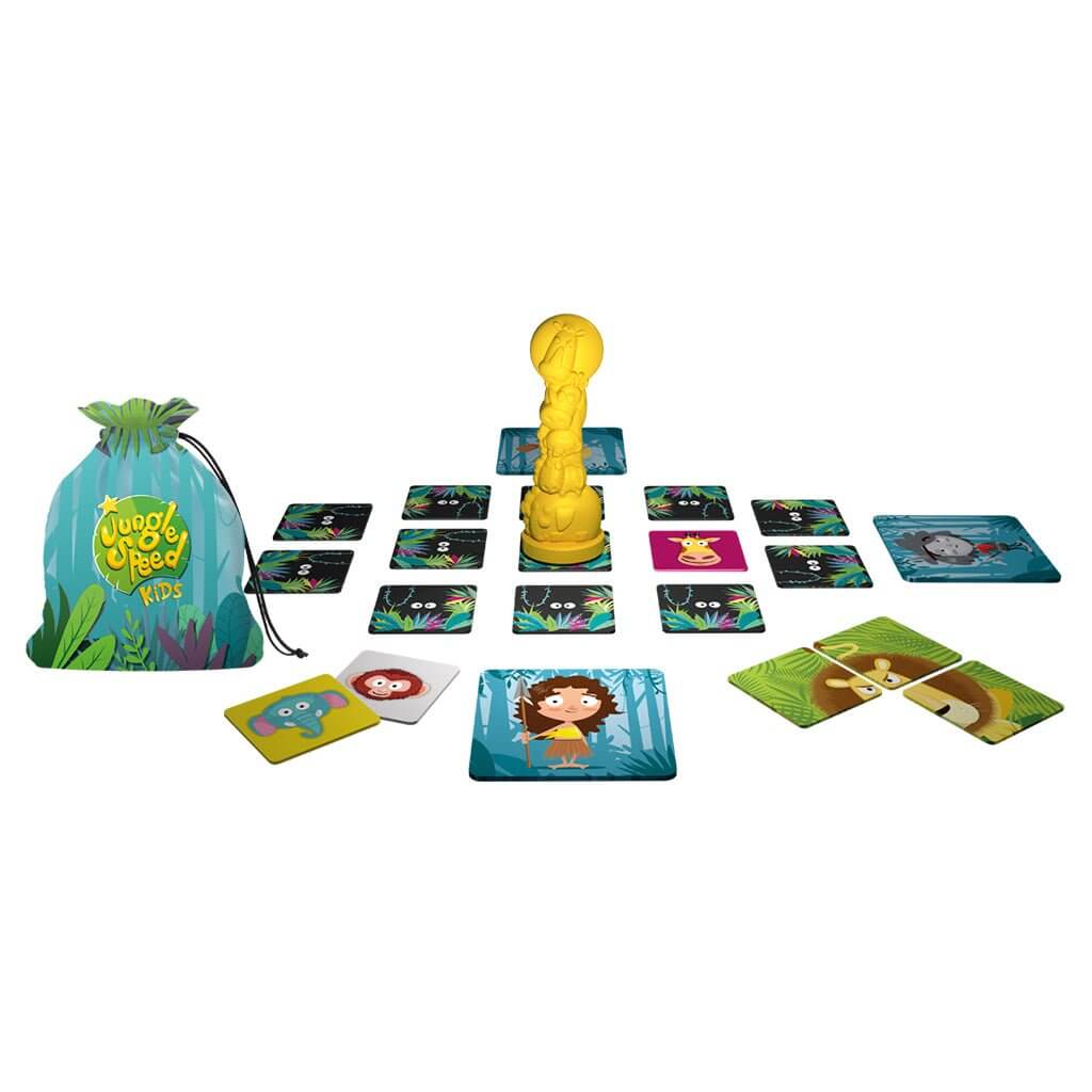 Jungle Speed Kids - Juego de mesa - Asmodee - Desde 4 años
