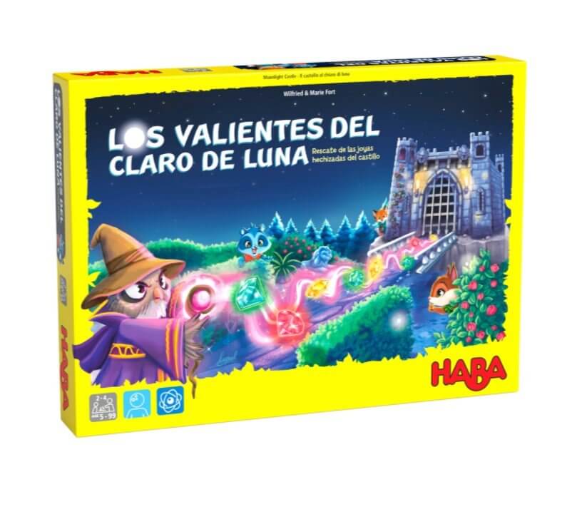 Los Valientes del claro de luna - Haba Juego de mesa desde los 5 años - Mi Juego Bonito