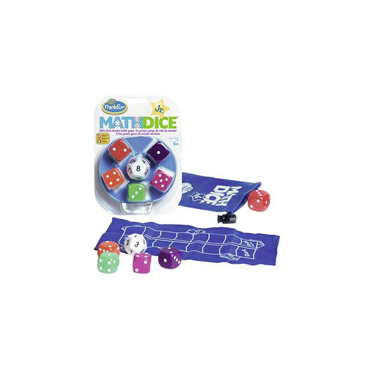 Math Dice Jr - Juego de mesa - Thinkfun - Desde 6 años