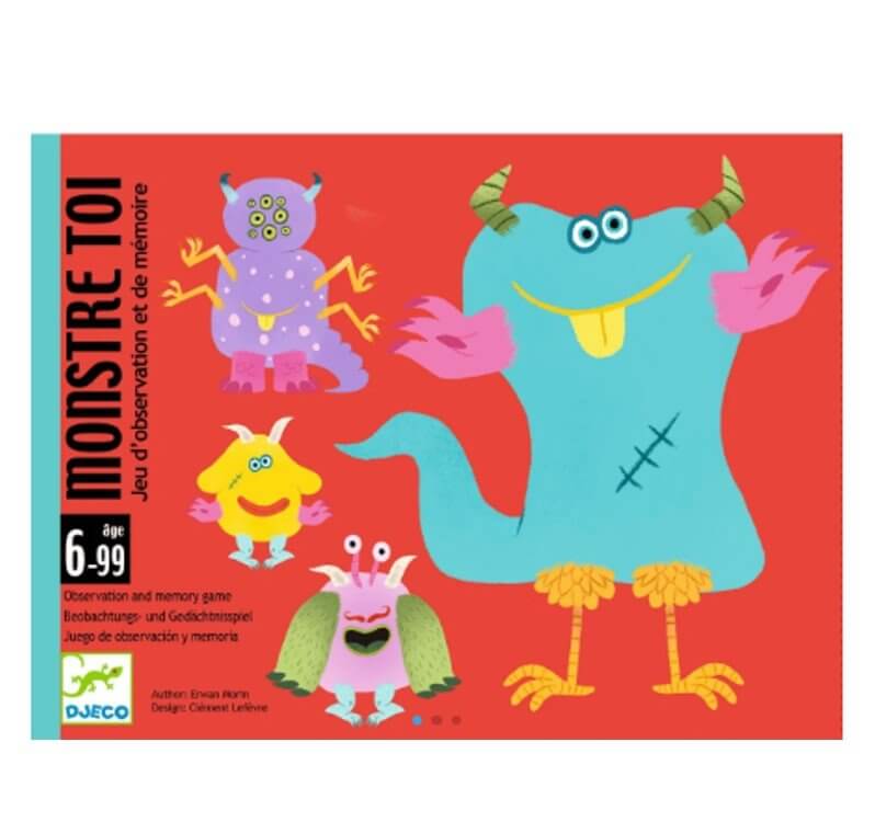 Monstre Toi - Juego de mesa - Djeco - Desde 6 años