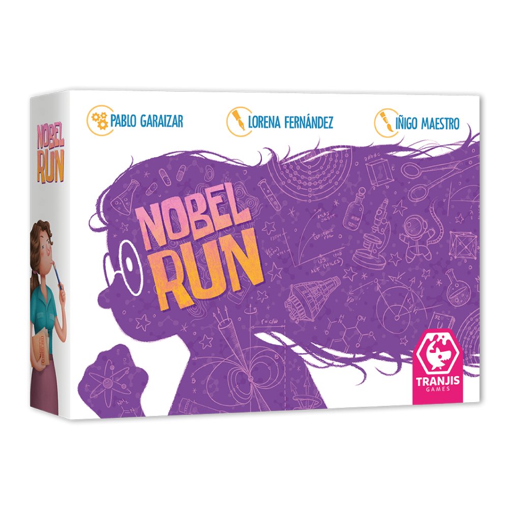 Nobel Run - Juego de mesa - Tranjis - Desde 8 años Board Games