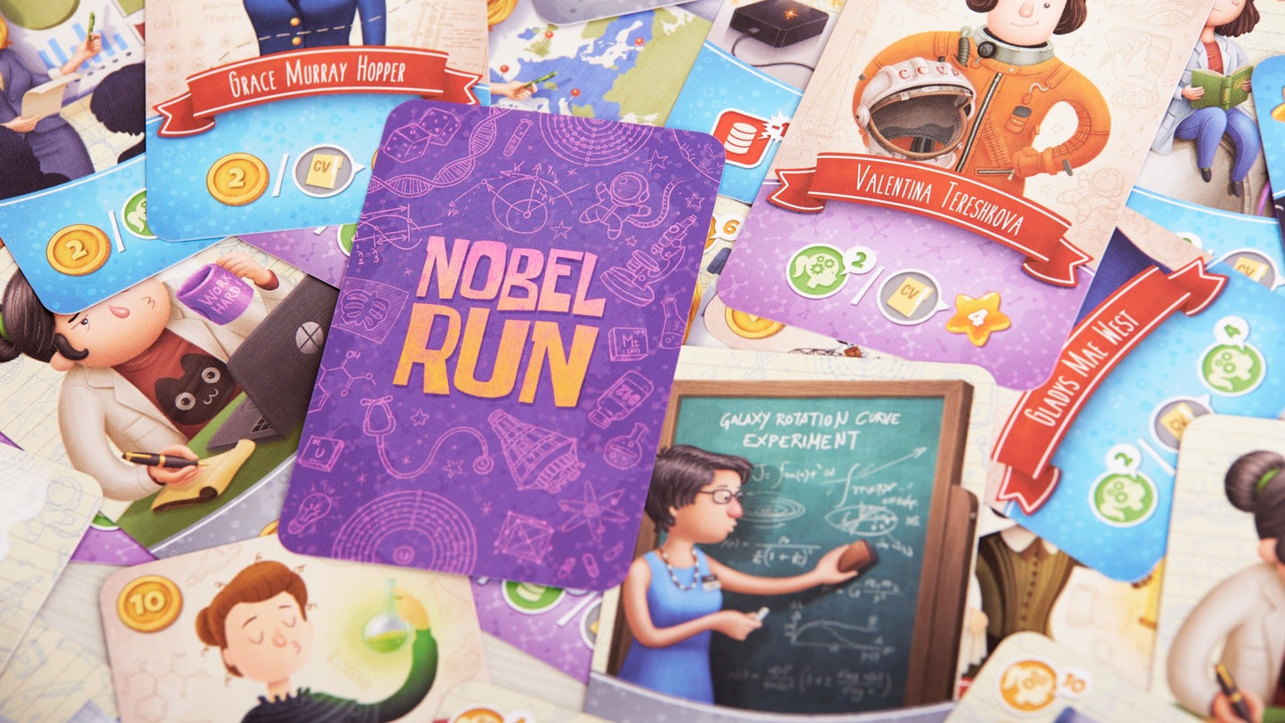 Nobel Run - Juego de mesa - Tranjis - Desde 8 años Board Games