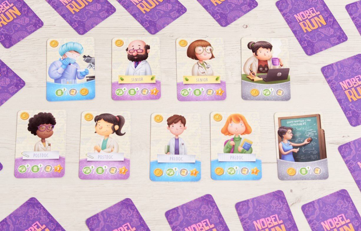 Nobel Run - Juego de mesa - Tranjis - Desde 8 años