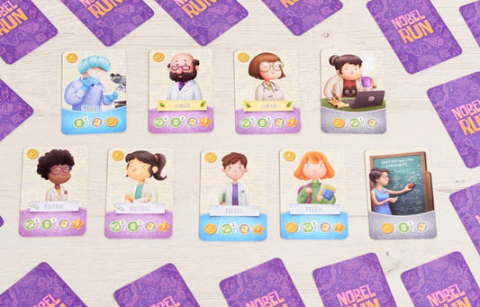 Nobel Run - Juego de mesa - Tranjis - Desde 8 años