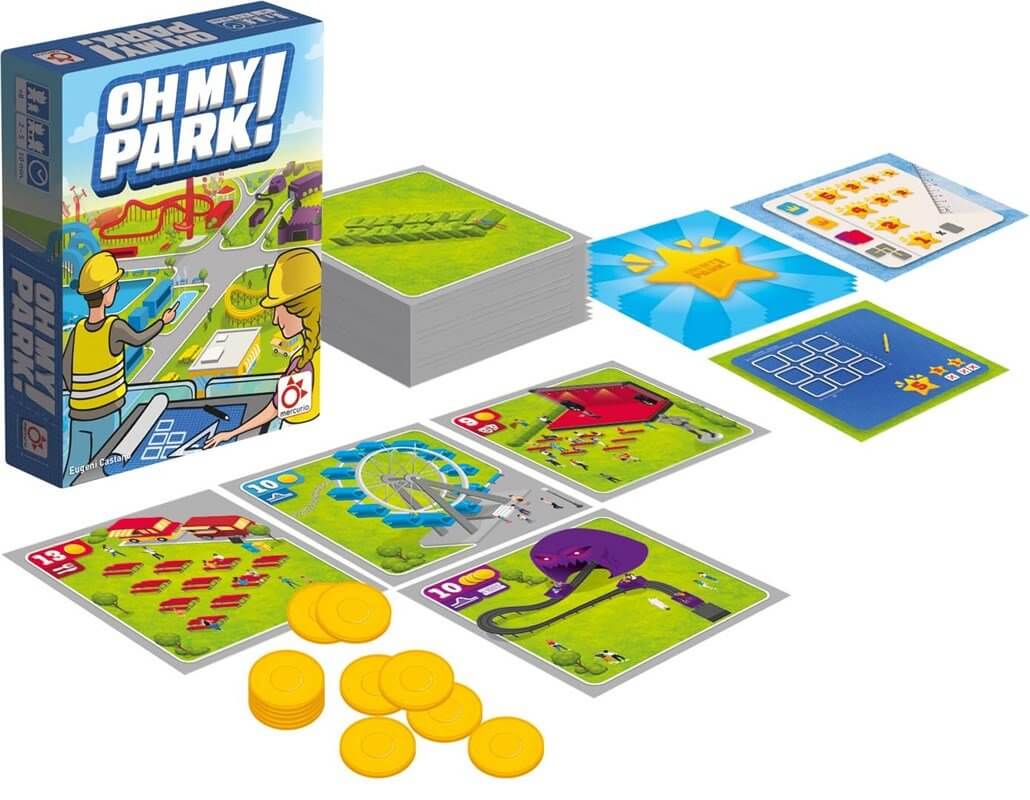 Oh My Park! - Juego de mesa desde 8 años - Mi Juego Bonito