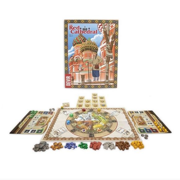 Red Cathedral - Juego de mesa para 9 años o más - Mi Juego Bonito