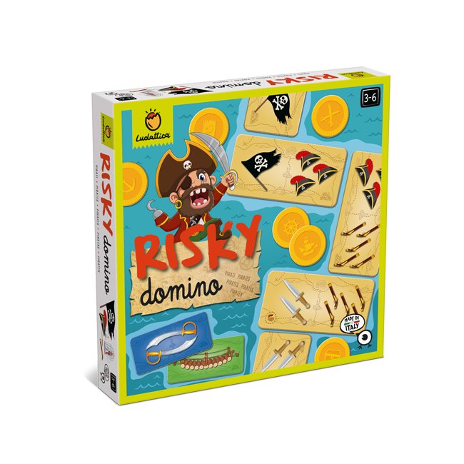 Risky domino Piratas - Juego Ludattica - Mi Juego Bonito