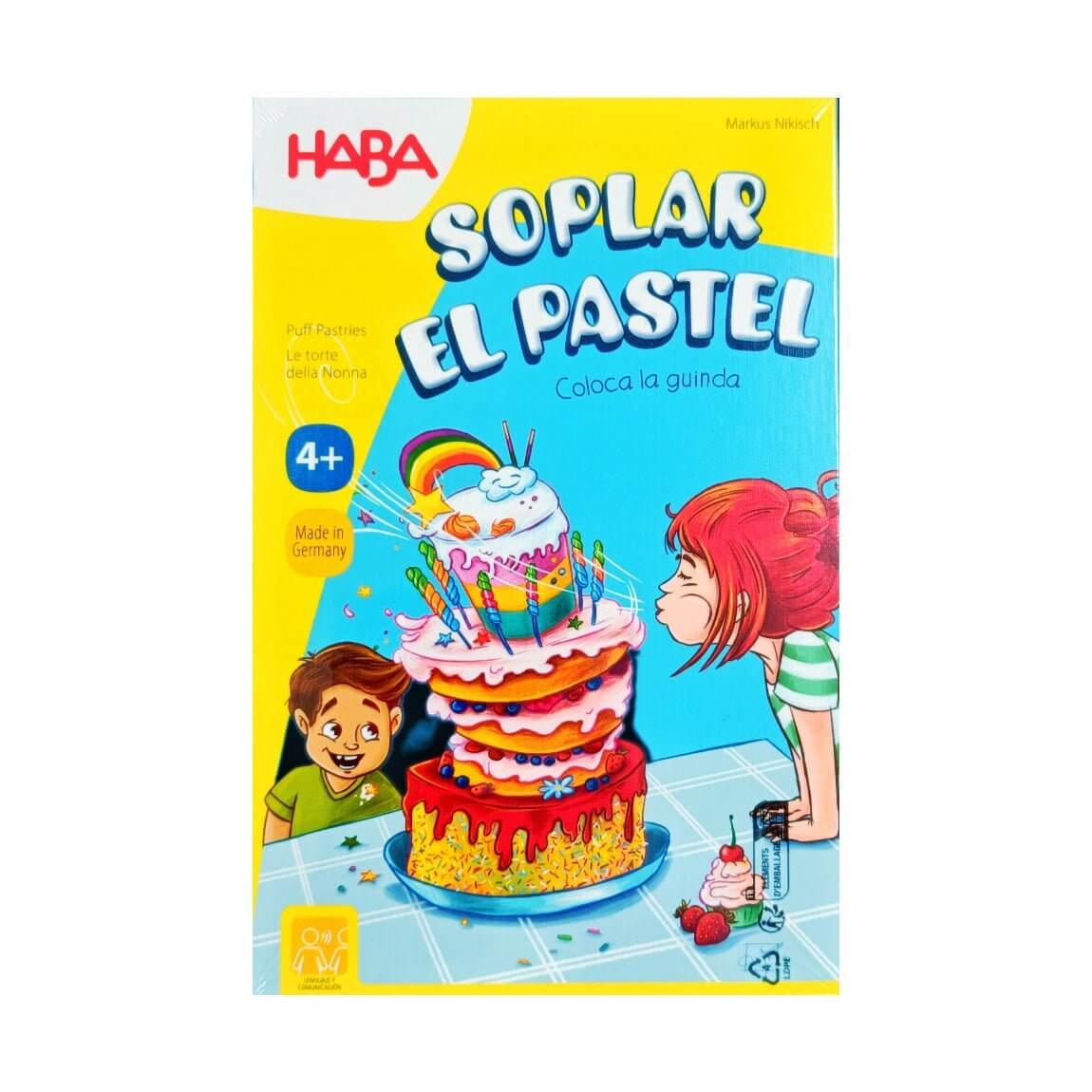 Soplar el Pastel - Juego de mesa desde los 4 años - Mi Juego Bonito