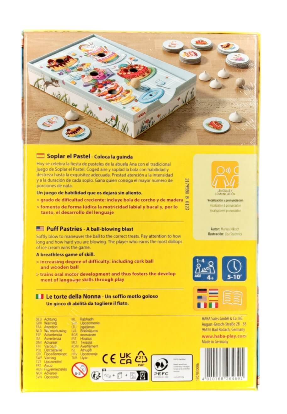 Soplar el Pastel - Juego de mesa desde los 4 años - Mi Juego Bonito
