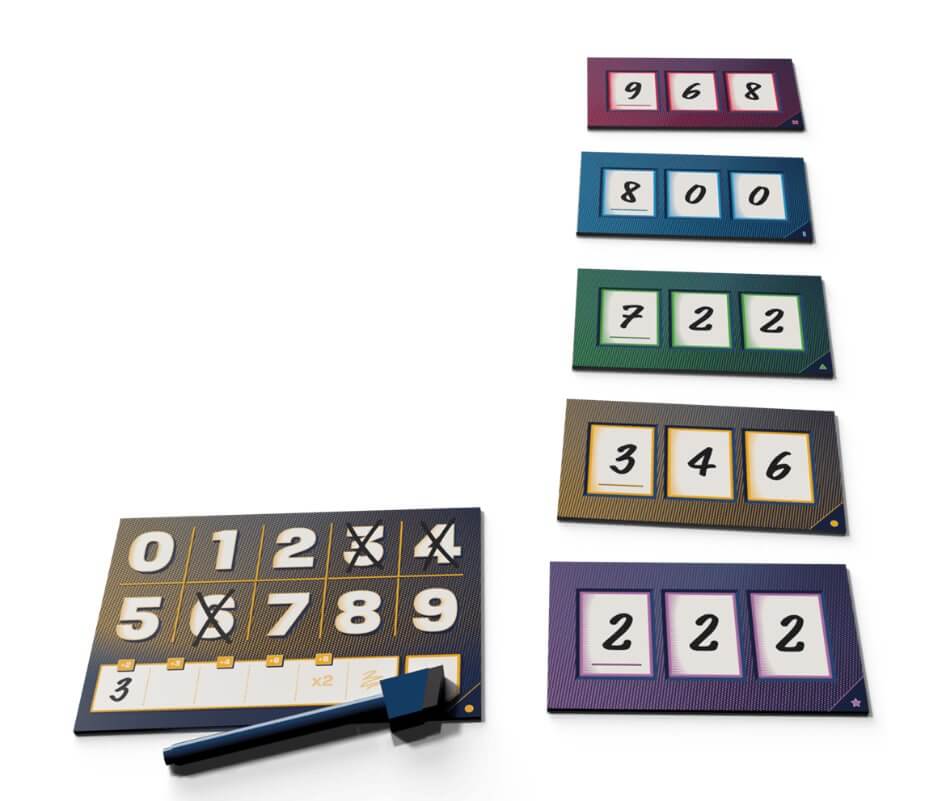 The Number - Juego de mesa - Asmodee - Desde 8 años