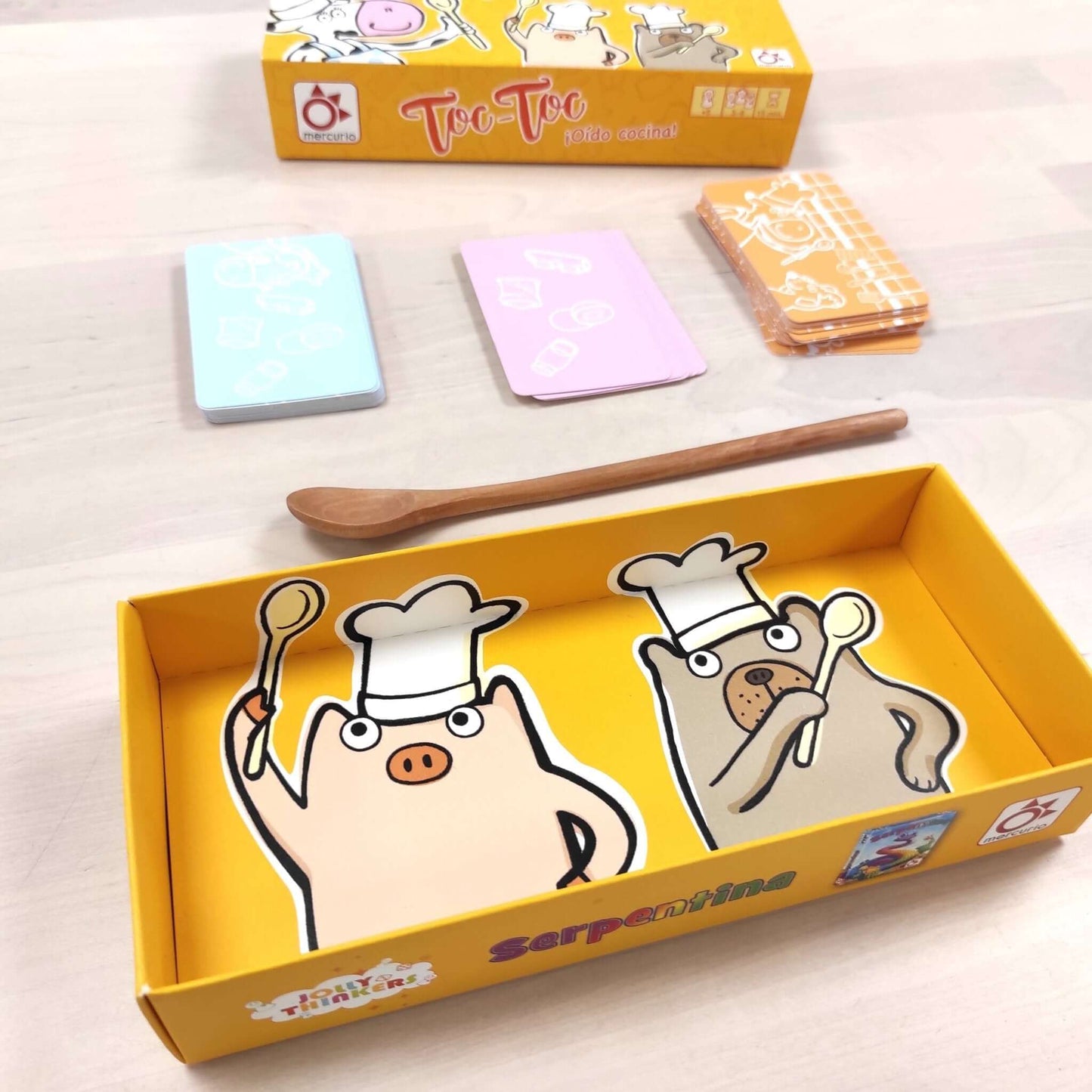 Toc Toc ¡Oído cocina! Juego de mesa desde 5 años Board Games