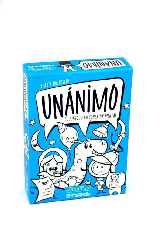 Unánimo – BrainPicnic - Juego de palabras y conexión - 8+ años · 3-8 jugadores · 20 min
