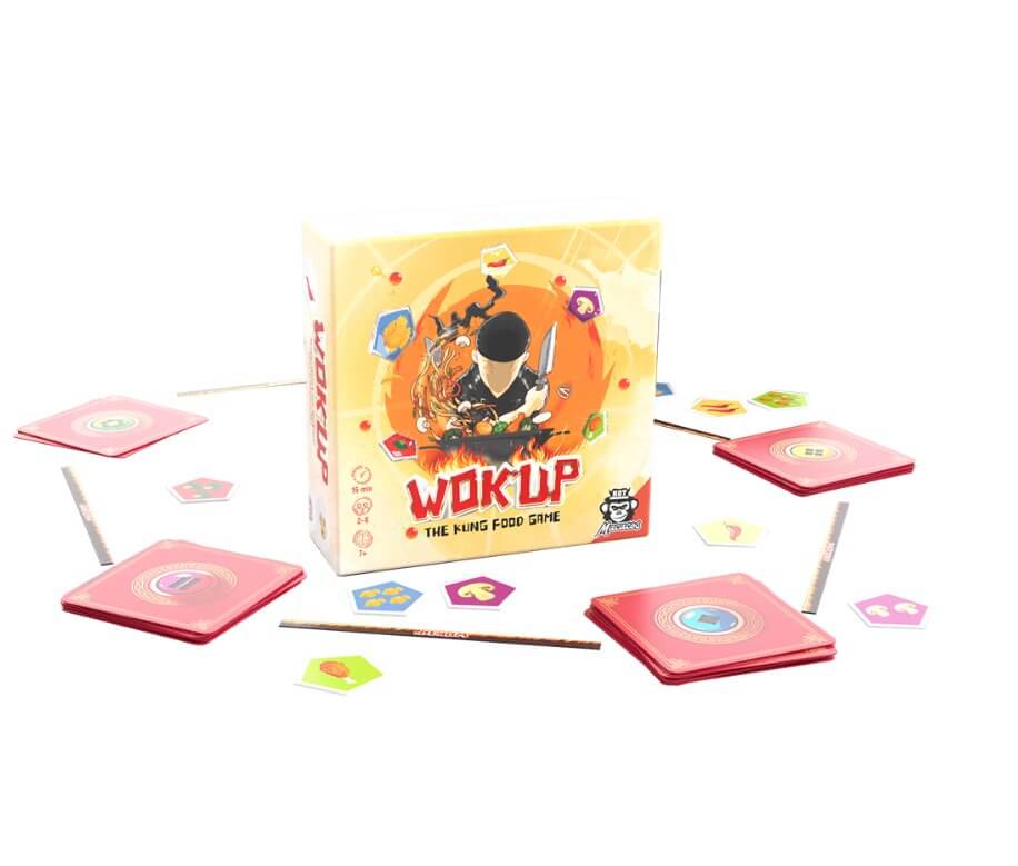 Wok Up - Juego de mesa - Asmodee - Desde 7 años