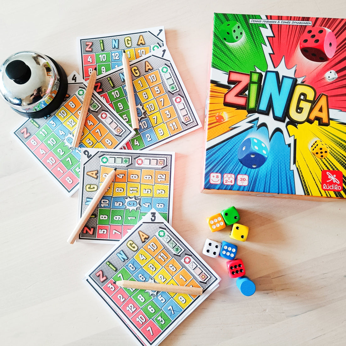 Cómo jugar a Zinga un juego de atanción, rapidez y cálculo #profesmijuegobonito