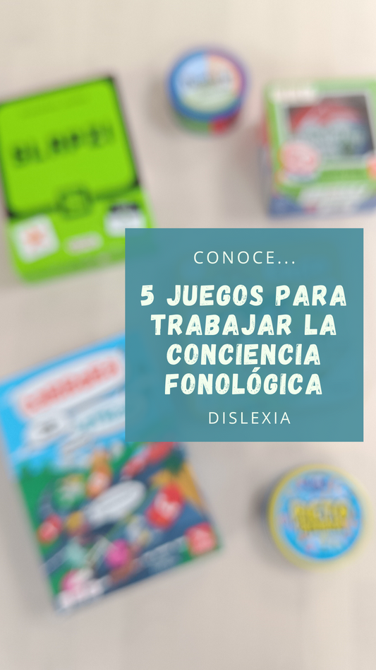 5 juegos de mesa para trabajar la conciencia fonológica. Dislexia 👉🏻Sobre la causa de la dislexia existen diferentes teorías explicativas aunque la más aceptada científicamente es la Teoría sobre el déficit en el procesamiento fonológico. . De ahí que t