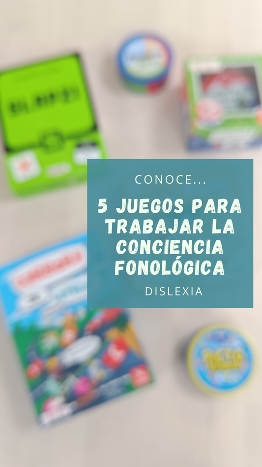 5 juegos de mesa para trabajar la conciencia fonológica. Dislexia
