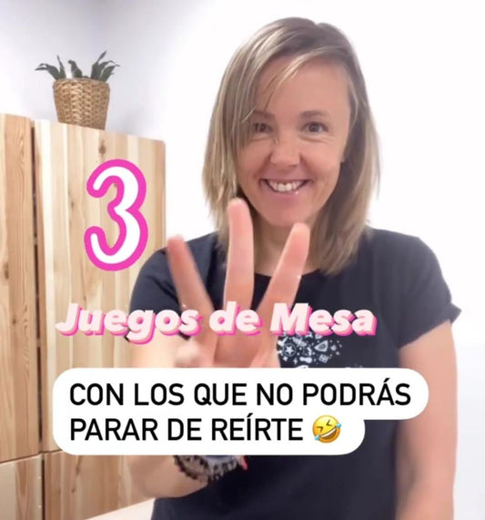 3 juegos de mesa con los que no podréis parar de reir 🤣 ¿Quieres conocer 3 juegos de mesa con los que no podréis parar de reiros? 1️⃣ La Morada Maldita. La joya morada está maldita ¿te atreverás a cogerla? Un divertido juego de velocidad donde tendrás qu