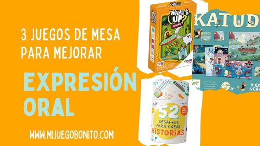 3 Juegos de Mesa para potencia la Expresión Oral Jugando en Familia 🗣️🎲