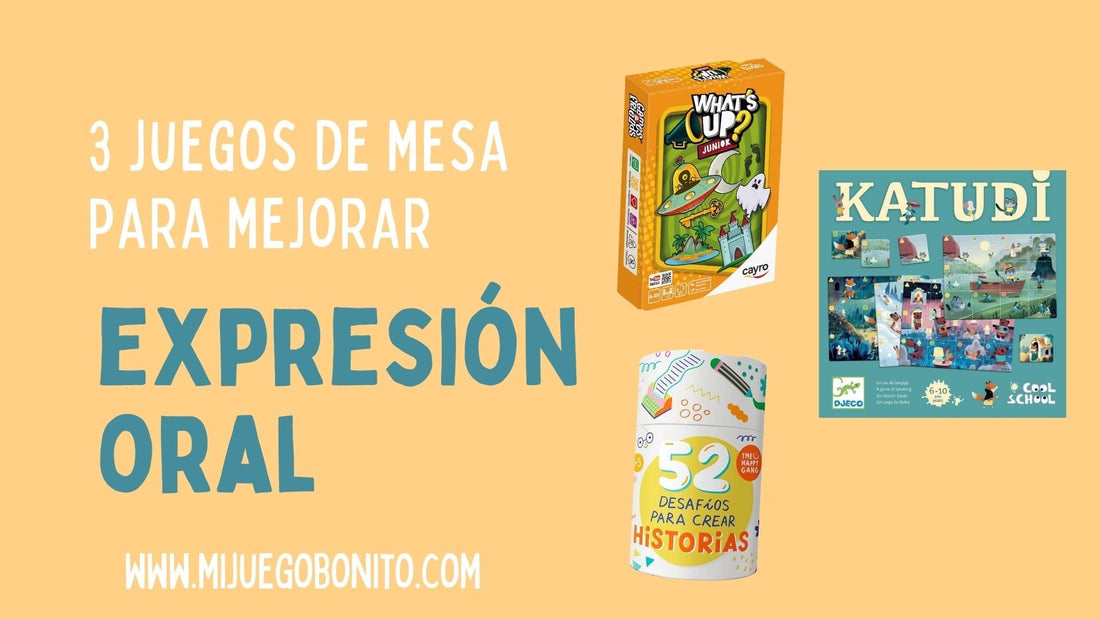 3 Juegos de Mesa para potencia la Expresión Oral Jugando en Familia 🗣️🎲