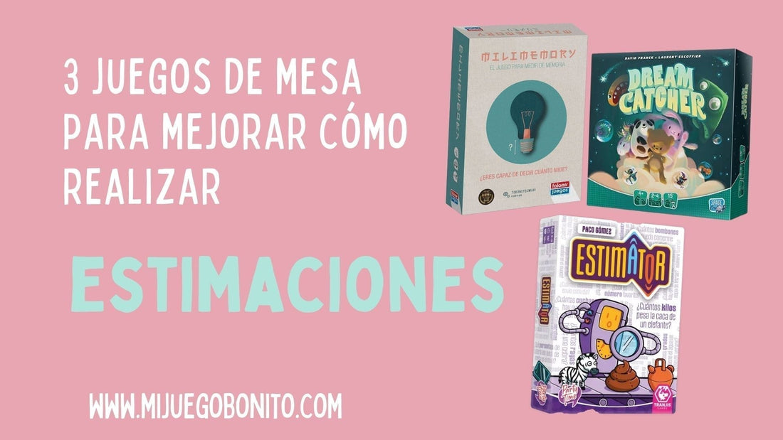 ¡ 3 Juegos de Mesa para mejorar cómo hacer estimaciones ! 📚🎲