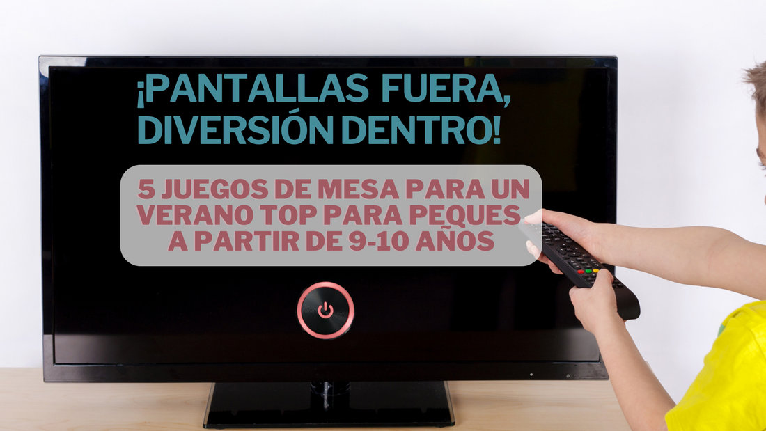 5 Juegos de Mesa que Harán que tus hijos reduzcan el tiempo de pantallas este verano