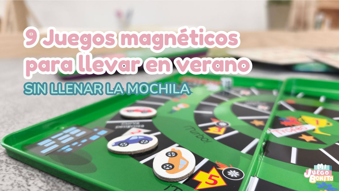 9 juegos magnéticos para llevar en verano sin llenar la mochila