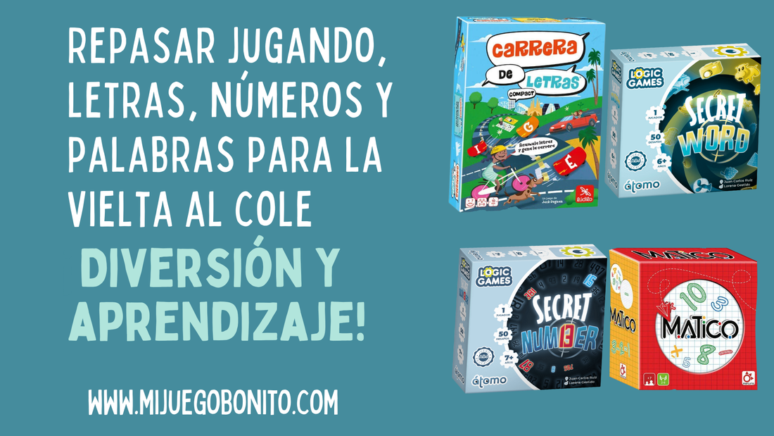 Juegos para repasar jugando antes de la vuelta al cole