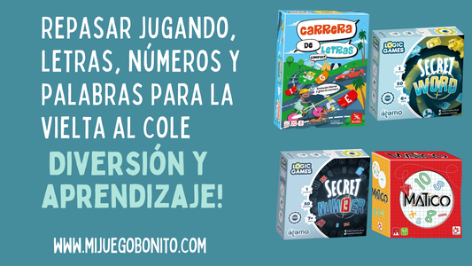 Juegos para repasar jugando antes de la vuelta al cole